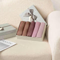 Mariam's Collection Mariam's Collection Textured Satin Star Hijab Gift Set Box (MH050) — Mariam's Collection branding close-up