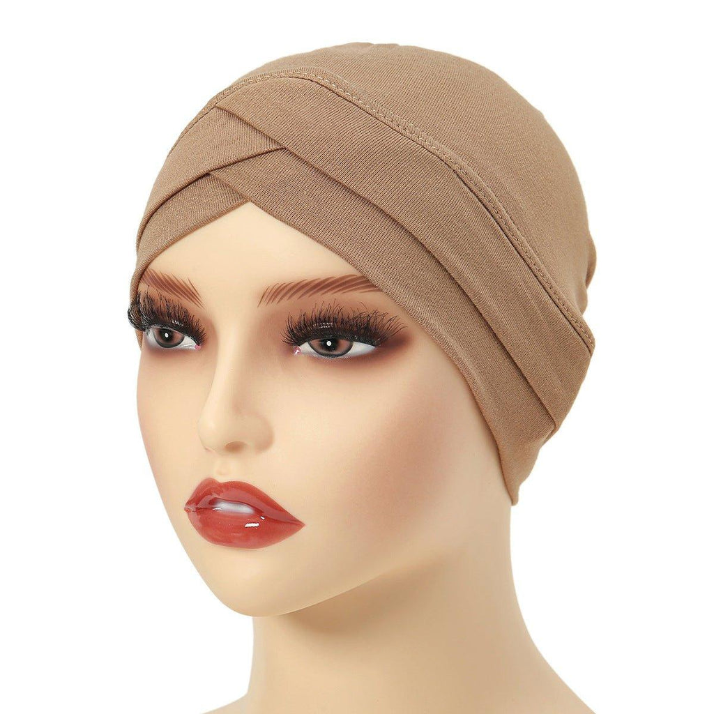 Mariam's Collection Mariam's Collection MH053  Soft Stylish Versatile Bottom Hat — construction detail