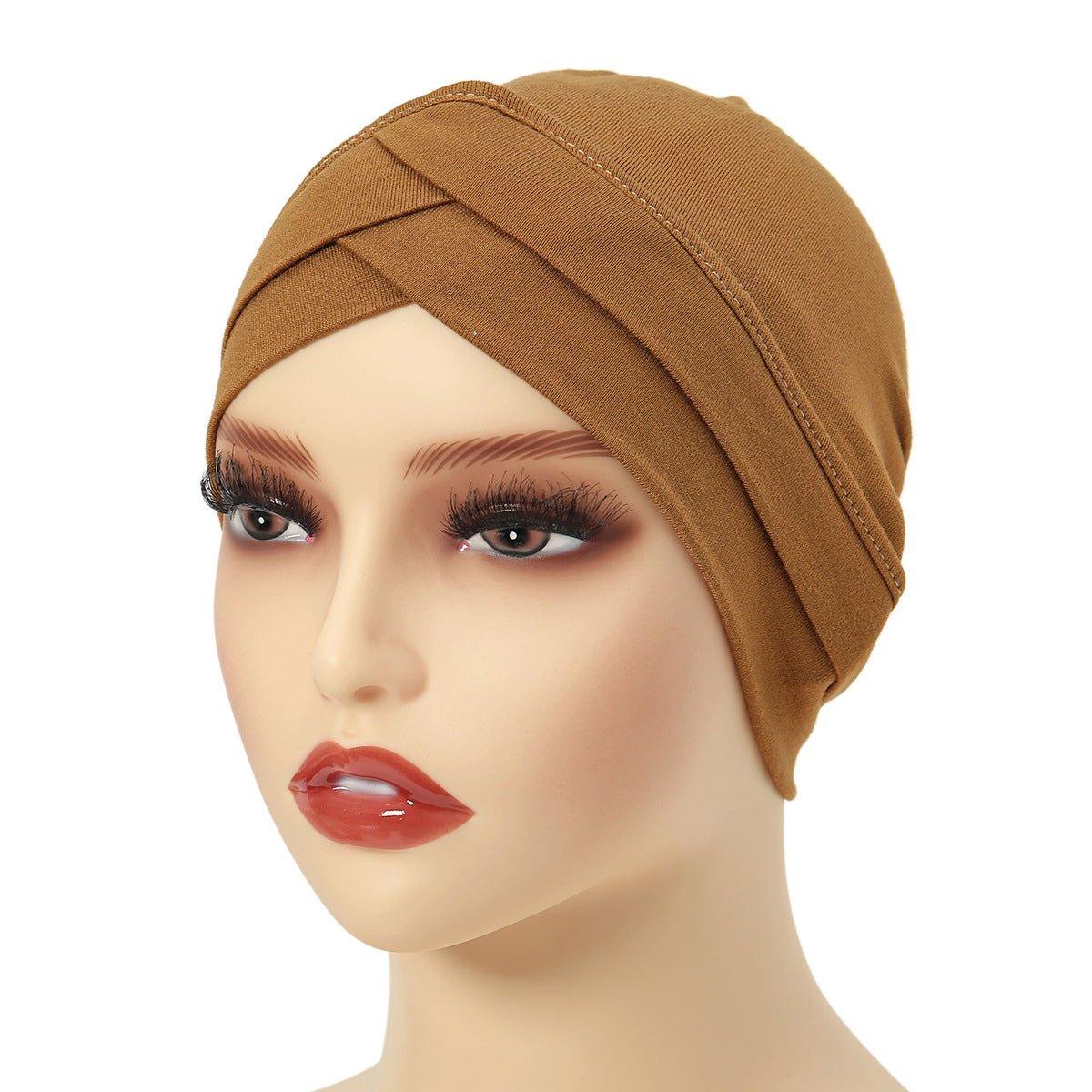 Mariam's Collection Mariam's Collection MH053  Soft Stylish Versatile Bottom Hat — detail shot 10