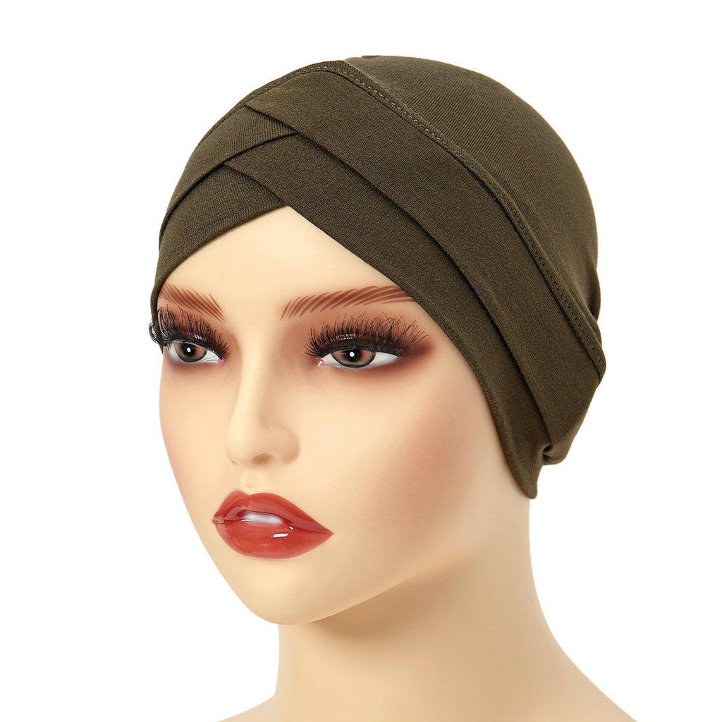 Mariam's Collection Mariam's Collection MH053  Soft Stylish Versatile Bottom Hat — fabric or material detail