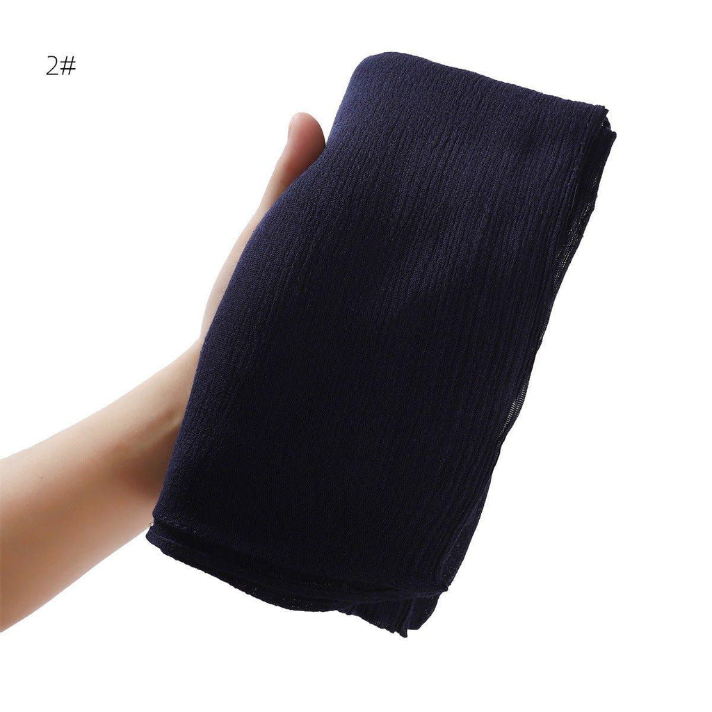 Mariam's Collection Mariam's Collection MH056 Simple Pleated Rayon Hijab — product category context