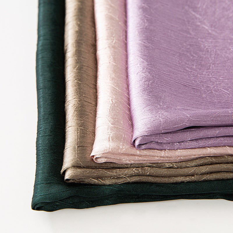 Mariam's Collection MH065 Bark Wrinkled Glossy Satin Imitation Silk — product category context