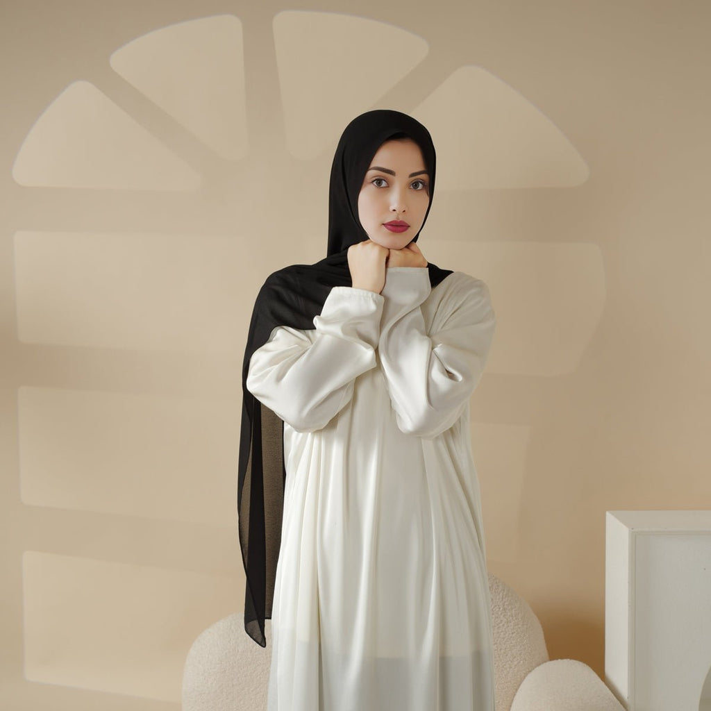 Mariam's Collection Plain Chiffon Shawl, Extra Fine Chiffon Hijab (MH067) — product category context