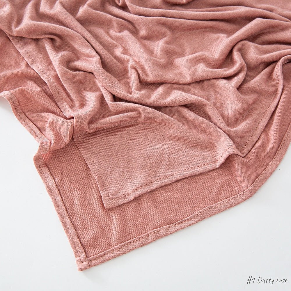 Mariam's Collection High Quality Right Angle Curled Modal Mercerized Cotton Breathable Hijab(MH068) — product category context