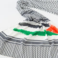 Mariam's Collection Mariam's Collection MH074 Keffiyeh Printed chiffon Hijab — main product shot