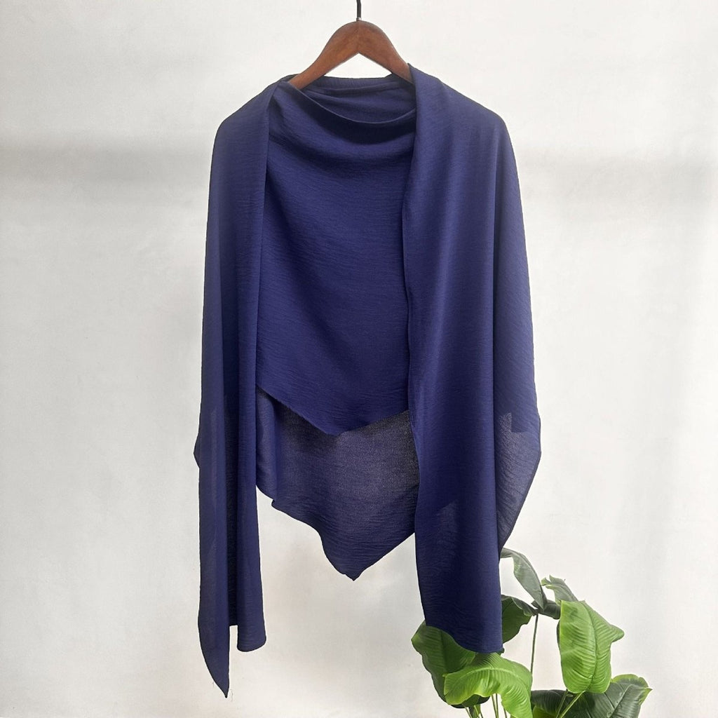 Mariam's Collection Fashion Single Layer Hijab Shawl With Scarf (MH082) — detail shot 10