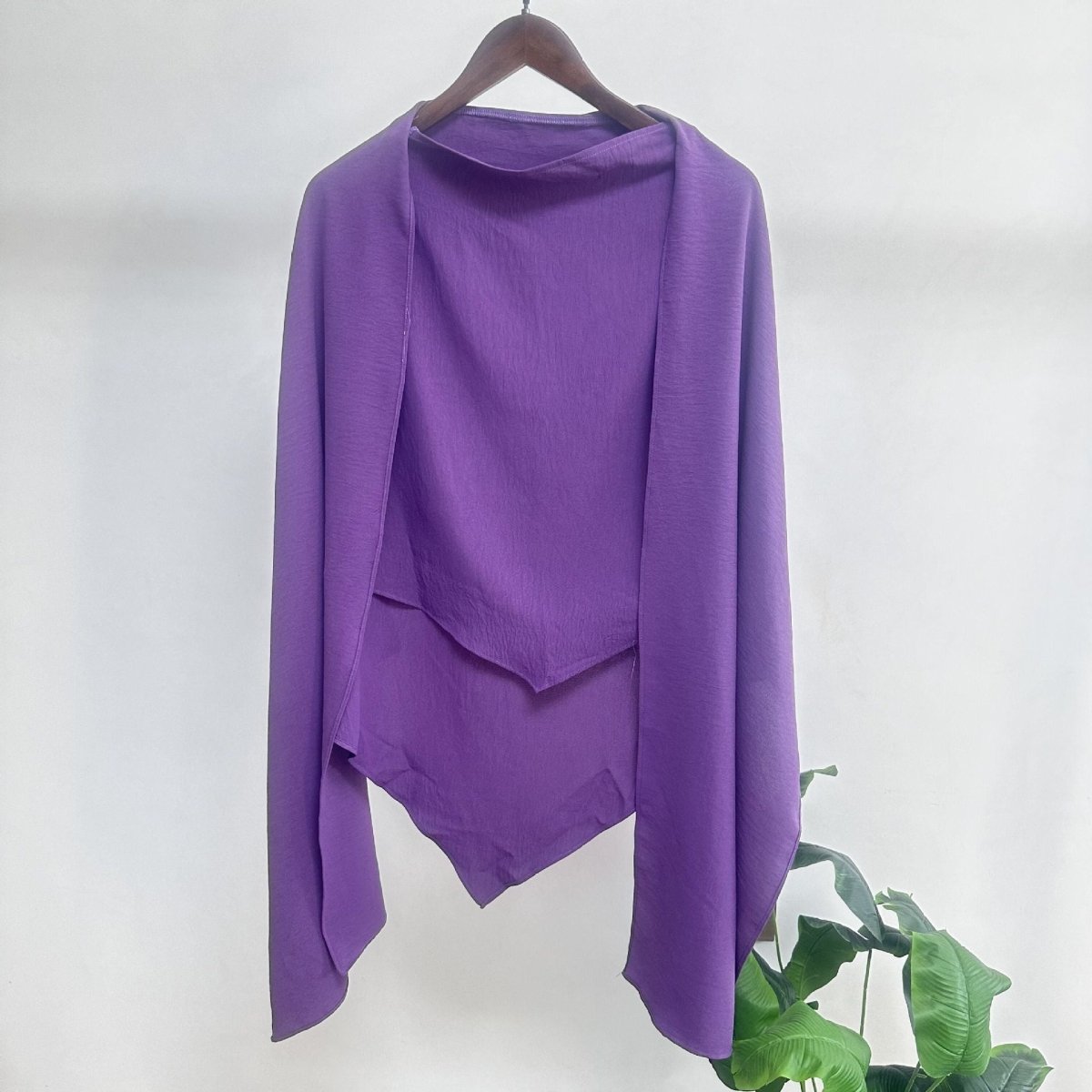 Mariam's Collection Fashion Single Layer Hijab Shawl With Scarf (MH082) — detail shot 9