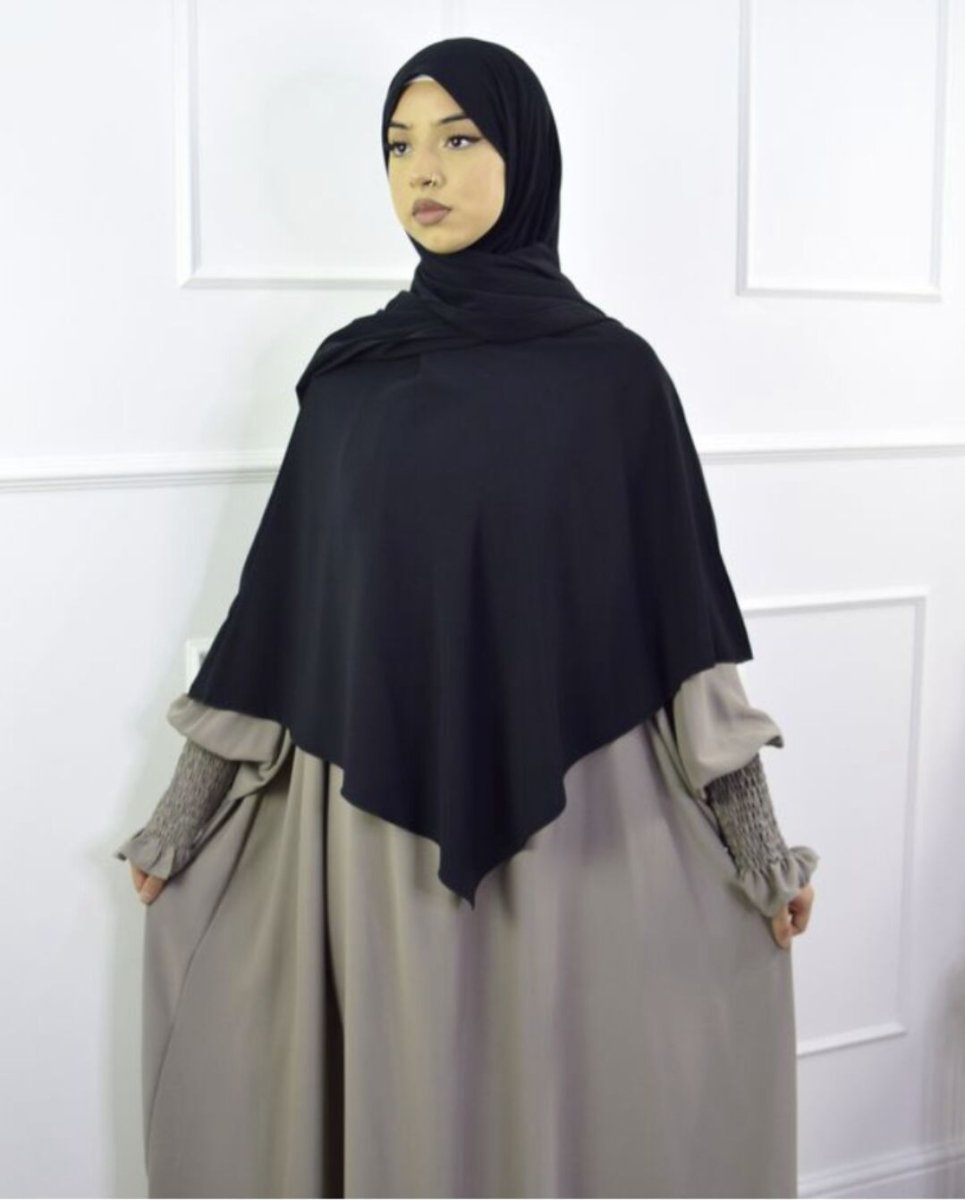 Mariam's Collection Fashion Single Layer Hijab Shawl With Scarf (MH082) — feature highlight