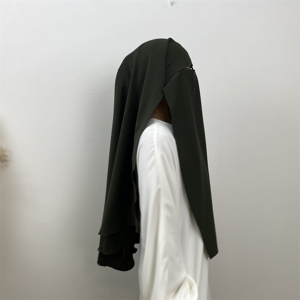 Mariam's Collection Nida Niqab: Fashionable And Versatile Niqab For Modest Muslimas  (MH085) — packaging