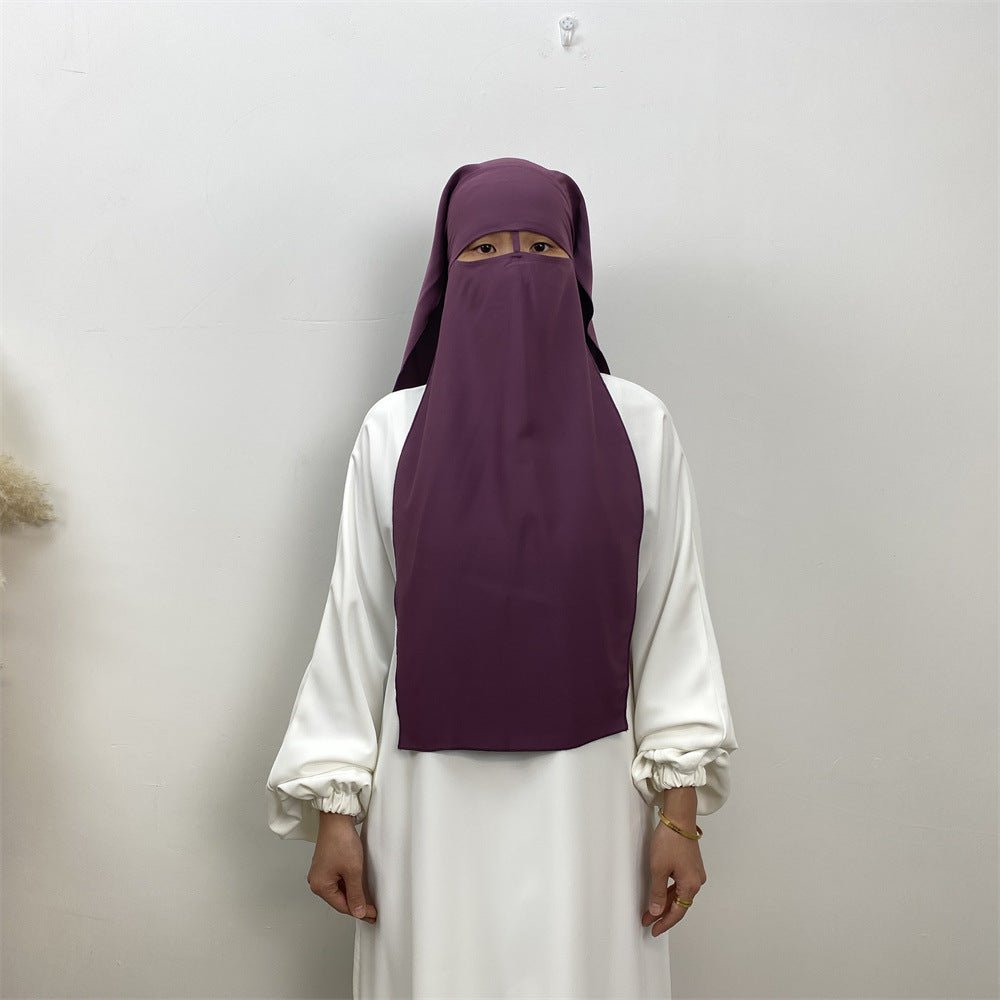Mariam's Collection Nida Niqab: Fashionable And Versatile Niqab For Modest Muslimas  (MH085) — main product shot