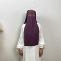 Mariam's Collection Nida Niqab: Fashionable And Versatile Niqab For Modest Muslimas  (MH085) — main product shot