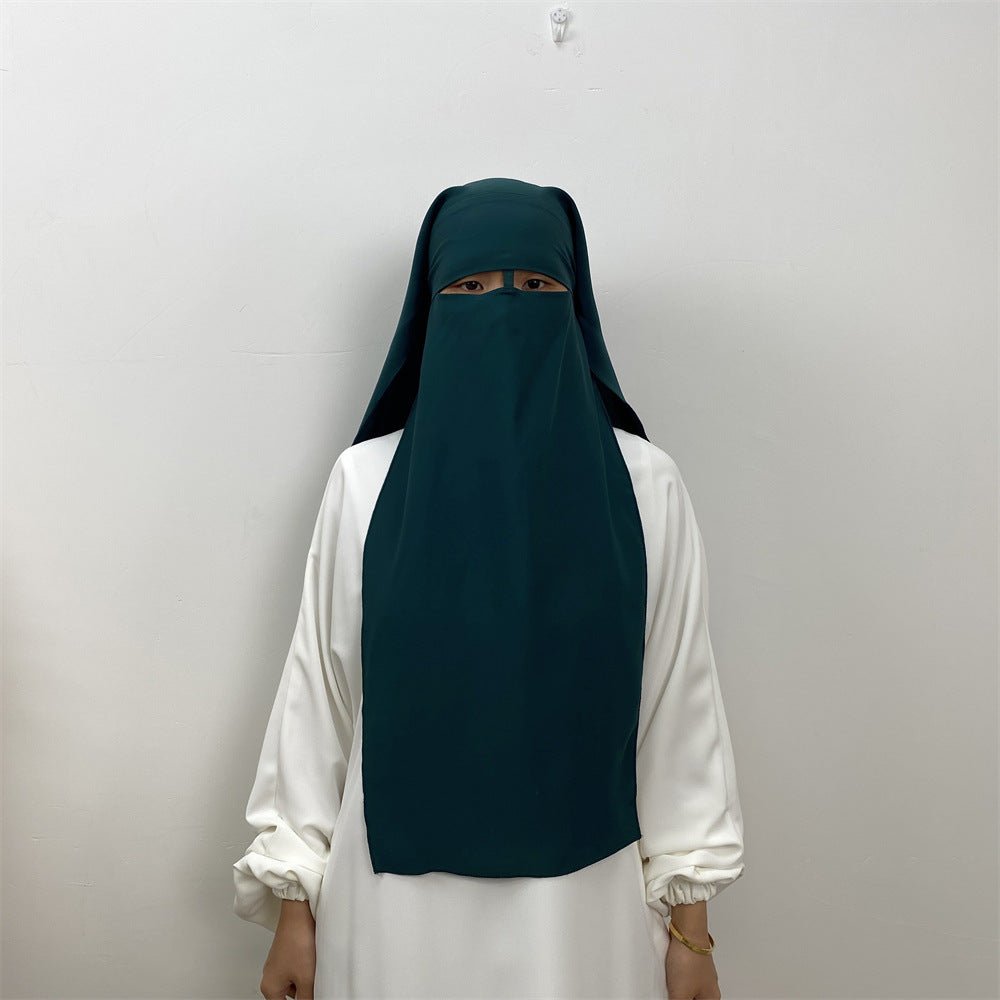 Mariam's Collection Nida Niqab: Fashionable And Versatile Niqab For Modest Muslimas  (MH085) — alternative angle