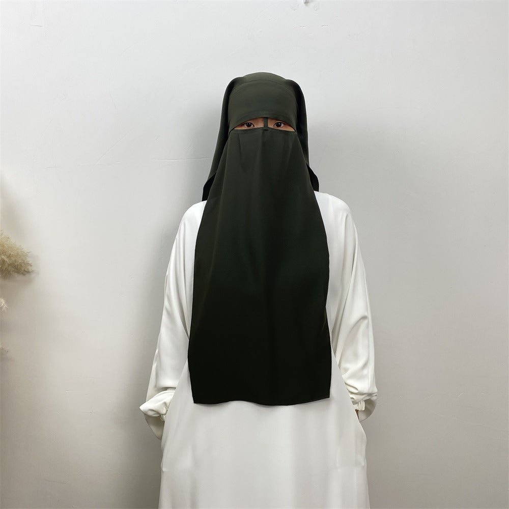 Mariam's Collection Nida Niqab: Fashionable And Versatile Niqab For Modest Muslimas  (MH085) — color detail