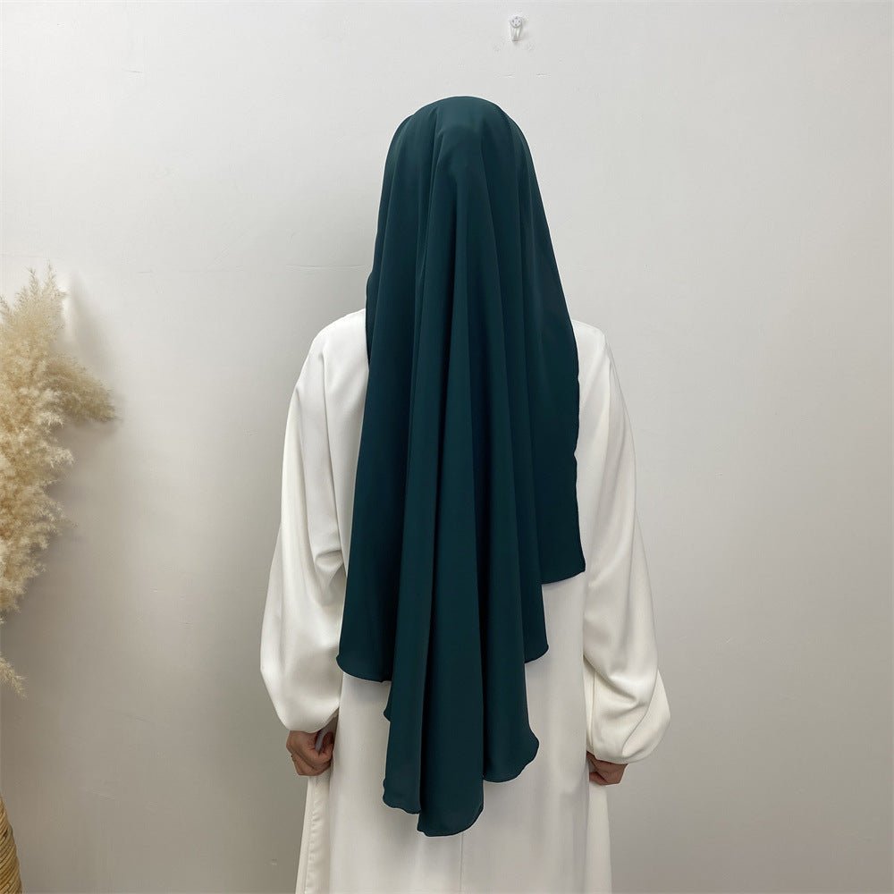 Mariam's Collection Nida Niqab: Fashionable And Versatile Niqab For Modest Muslimas  (MH085) — size reference