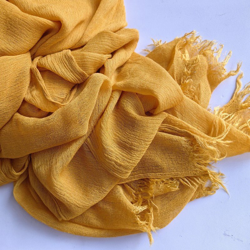 Mariam's Collection Cotton Tassel Hijab | Crepe Tassel Hijab (MH086) — feature highlight