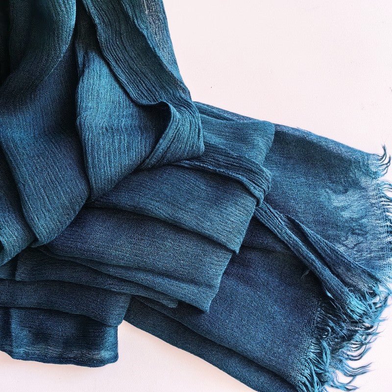 Mariam's Collection Cotton Tassel Hijab | Crepe Tassel Hijab (MH086) — color detail