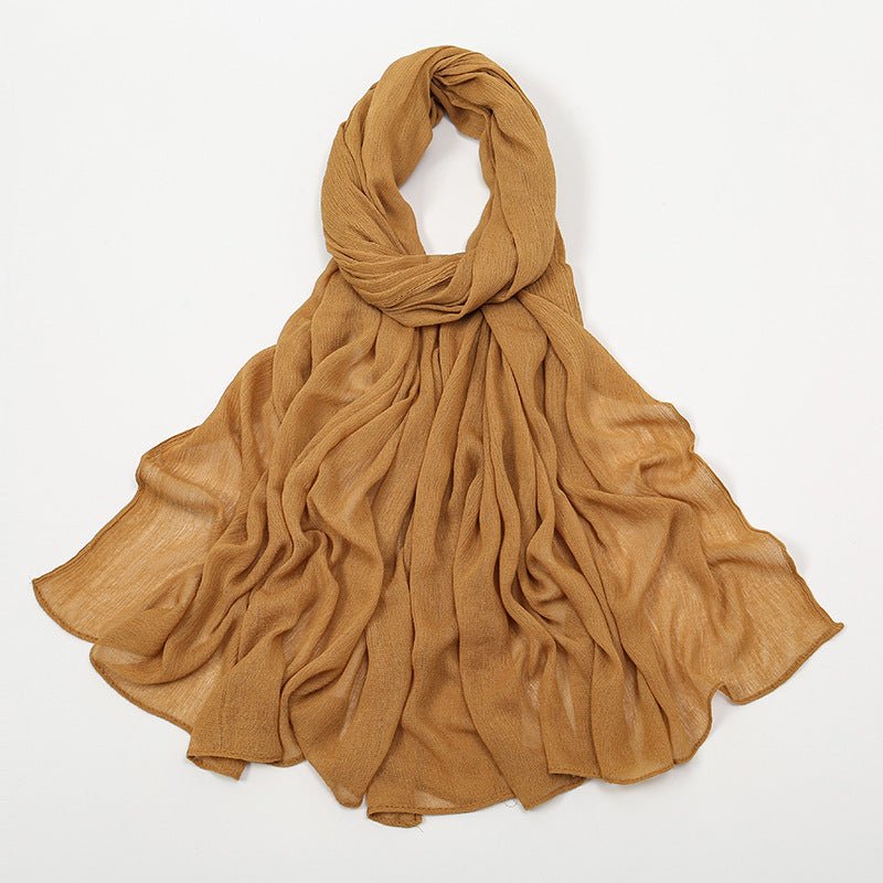 Mariam's Collection MH088 Long curly Rayon Hijab — main product shot