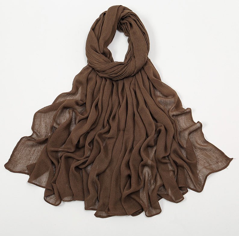 Mariam's Collection MH088 Long curly Rayon Hijab — packaging