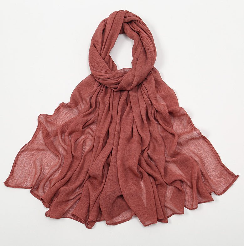 Mariam's Collection MH088 Long curly Rayon Hijab — feature highlight
