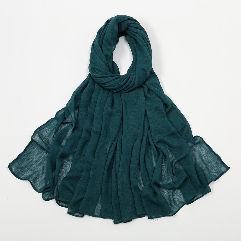 Mariam's Collection MH088 Long curly Rayon Hijab — detail shot 7