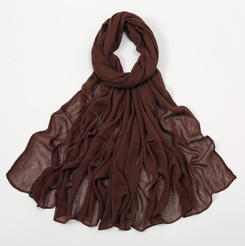 Mariam's Collection MH088 Long curly Rayon Hijab — size reference