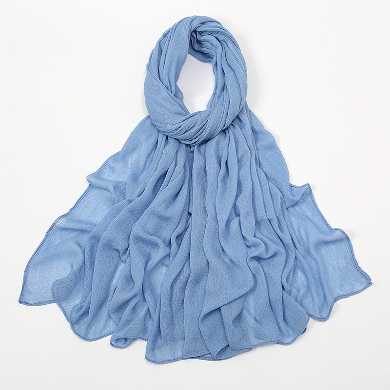 Mariam's Collection MH088 Long curly Rayon Hijab — detail shot 9