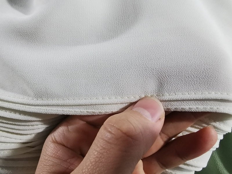 Mariam's Collection MH089 Pearl Chiffon Bubble Hijab — lifestyle worn / used context