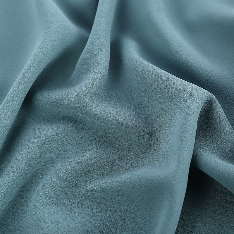 Mariam's Collection MH089 Pearl Chiffon Bubble Hijab — Mariam's Collection branding close-up