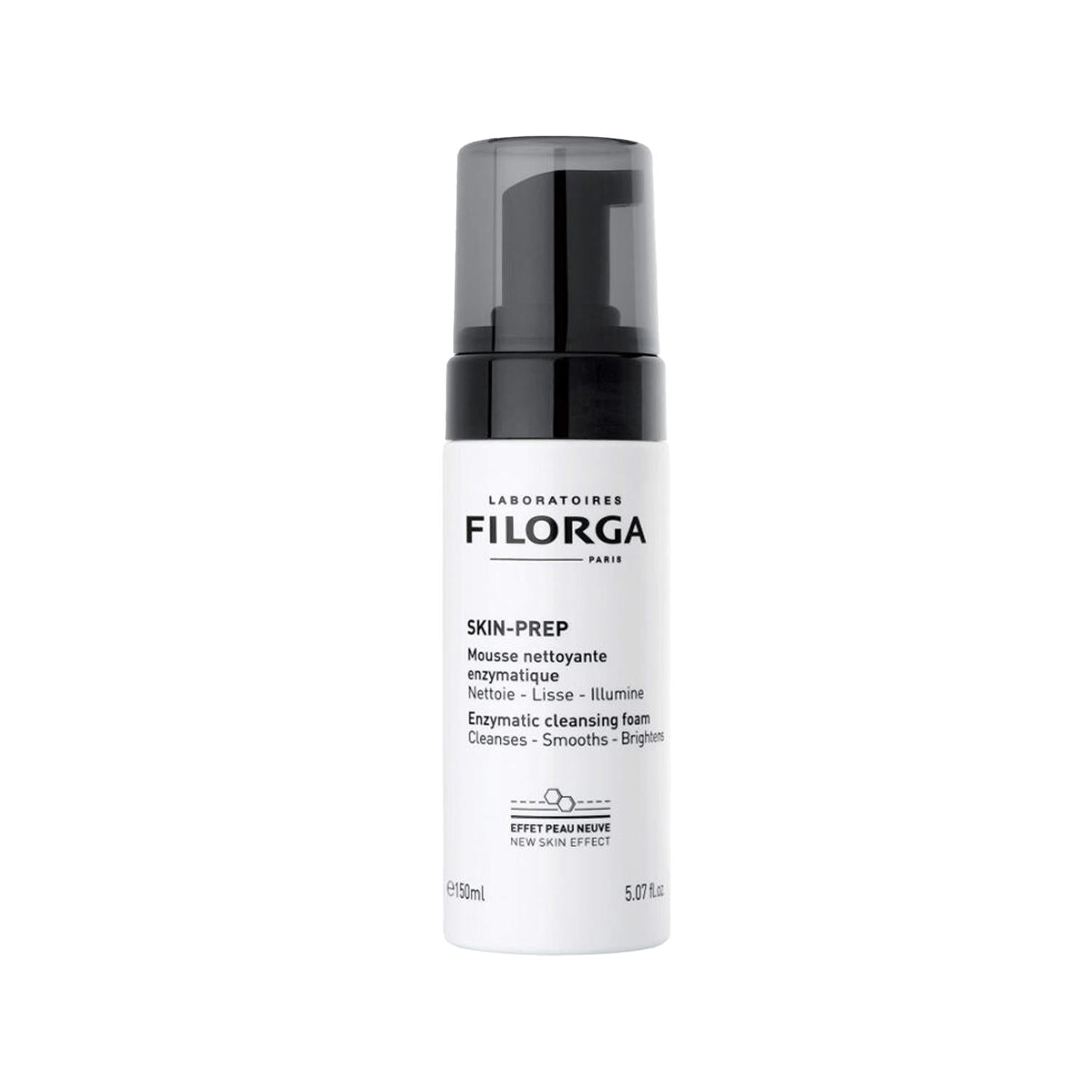 Filorga Enzymatic Facial Cleansing Foam - Gentle Exfoliation, 150ml - Ideal for Skincare Preparation