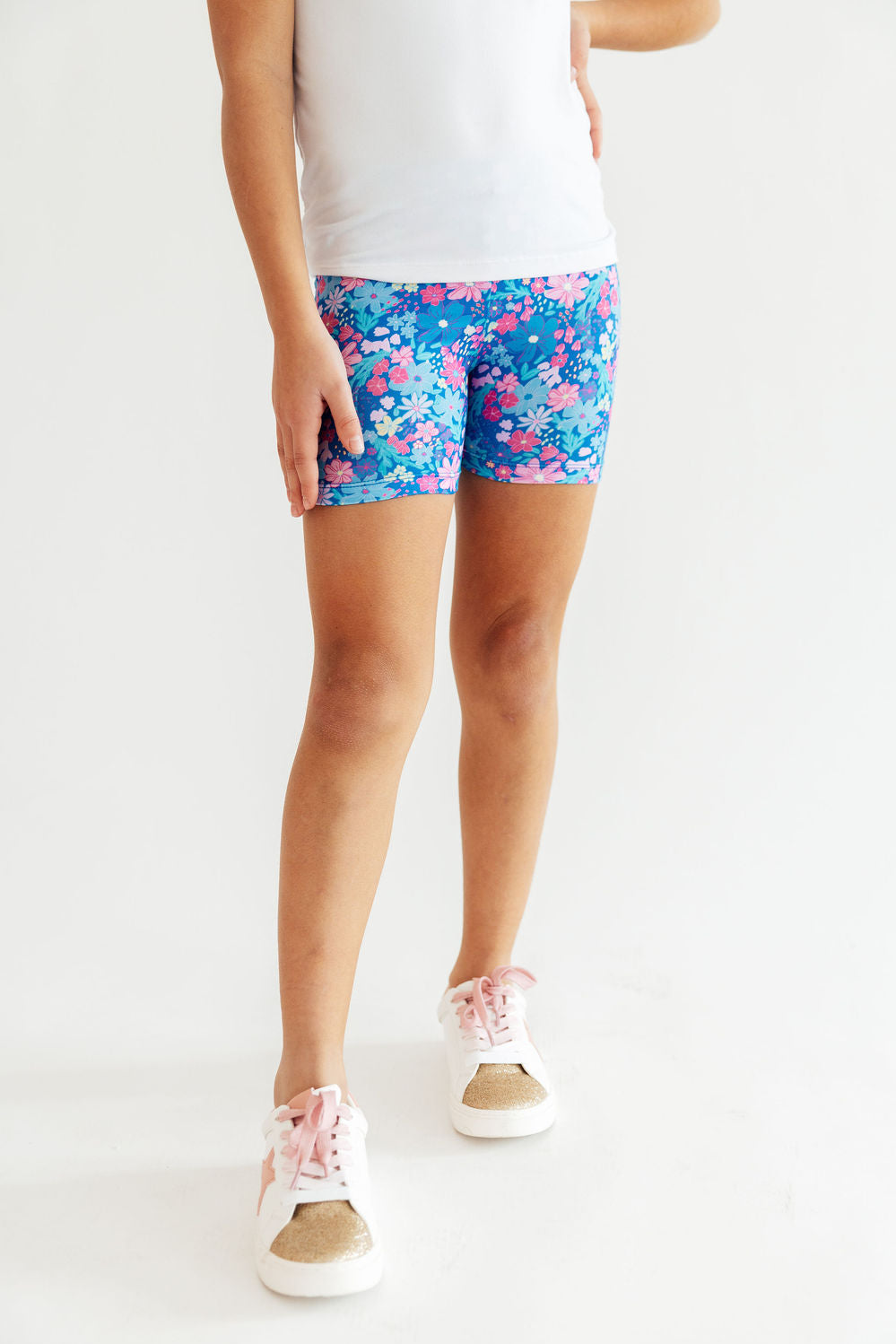 Mila & Rose ® Dreaming Daisies Twirl Shorts — lifestyle context