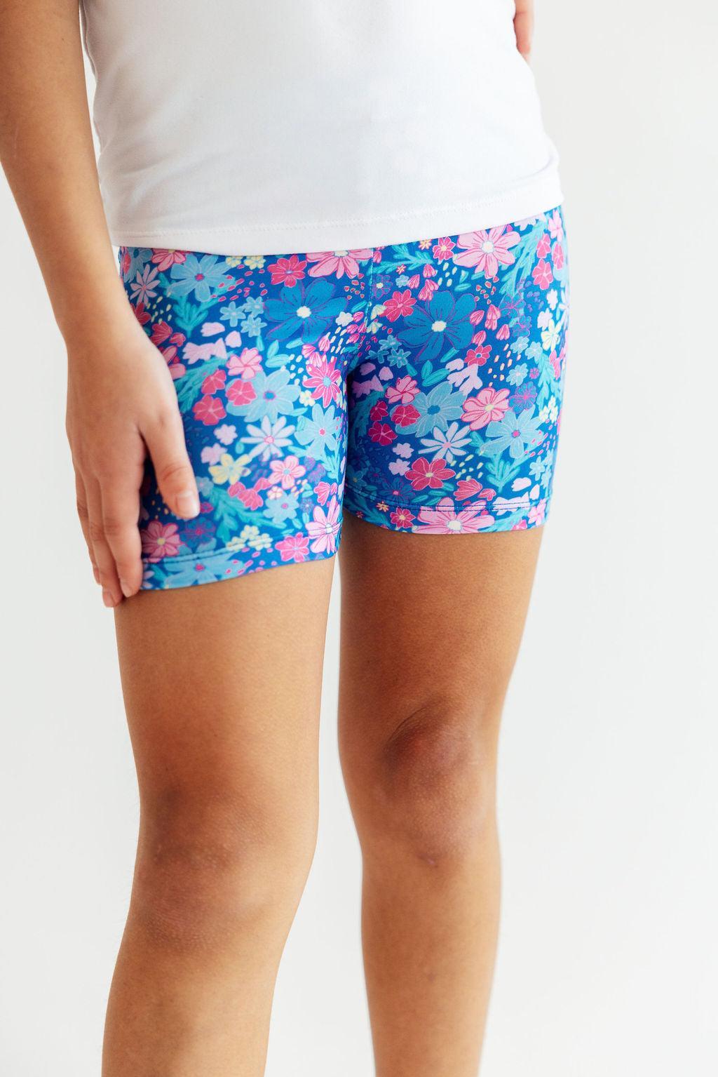 Mila & Rose ® Dreaming Daisies Twirl Shorts — side view