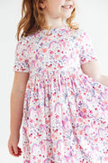 Mila & Rose ® Whimsical Woods S/S Pocket Twirl Dress — main product shot