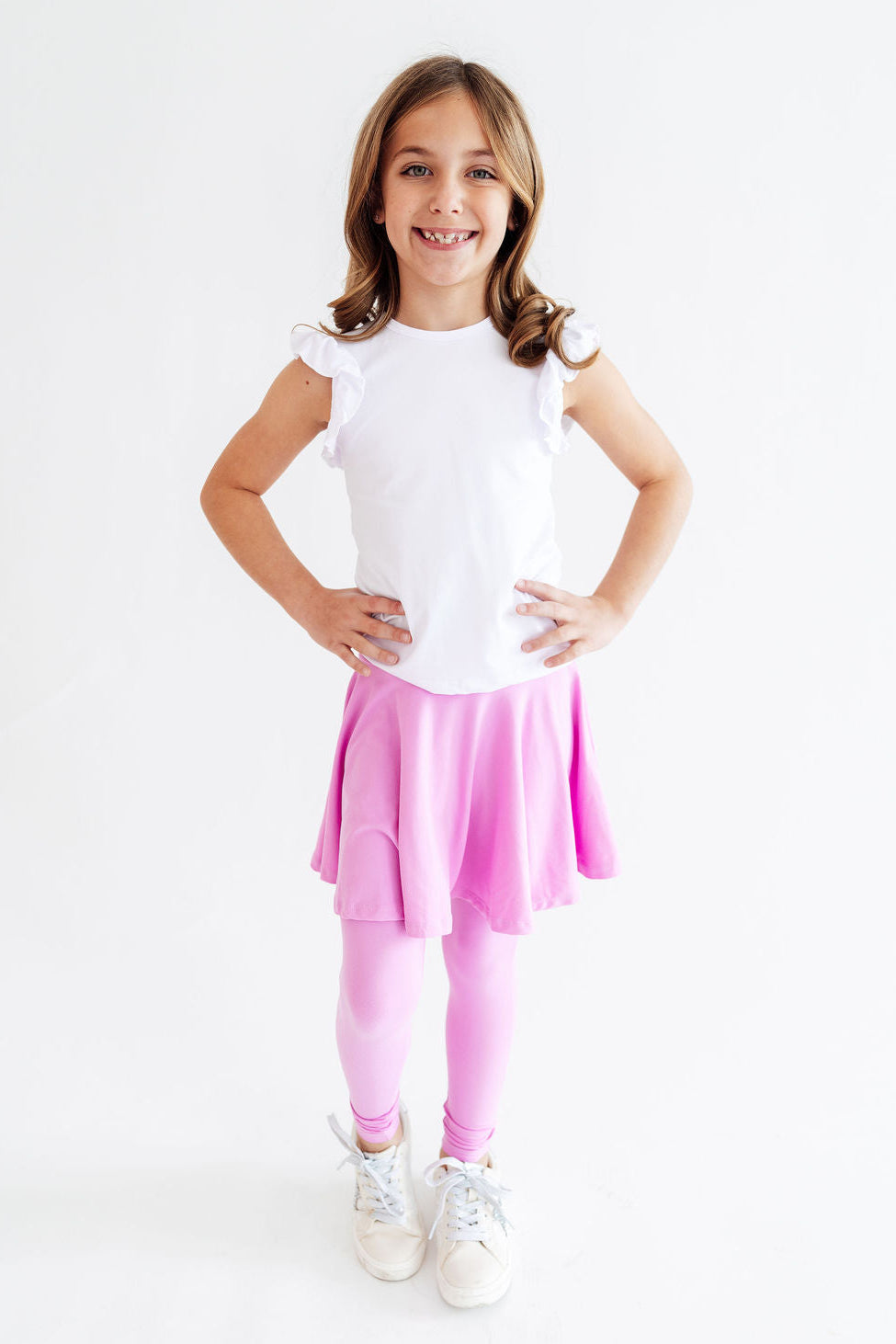 Mila & Rose ® Bright Lilac Twirl Skegging — lifestyle context