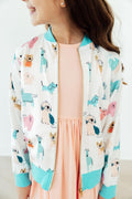 Mila & Rose ® Puppy Pals Satin Jacket — main product shot