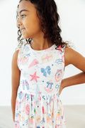 Mila & Rose ® Seaside Sweetheart Tank Twirl Dress — main product shot