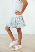 Mila & Rose ® Unicorn Queen Ruffle Twirl Skort — main product shot