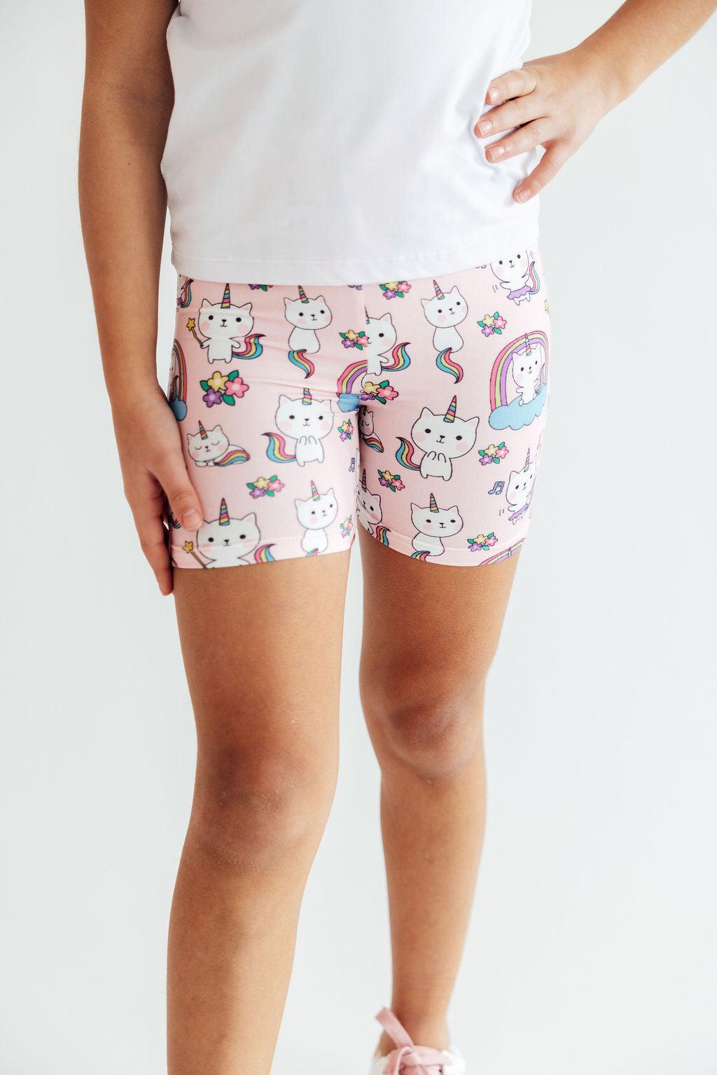 Mila & Rose ® Rainbow Purr-fection Twirl Shorts — lifestyle context