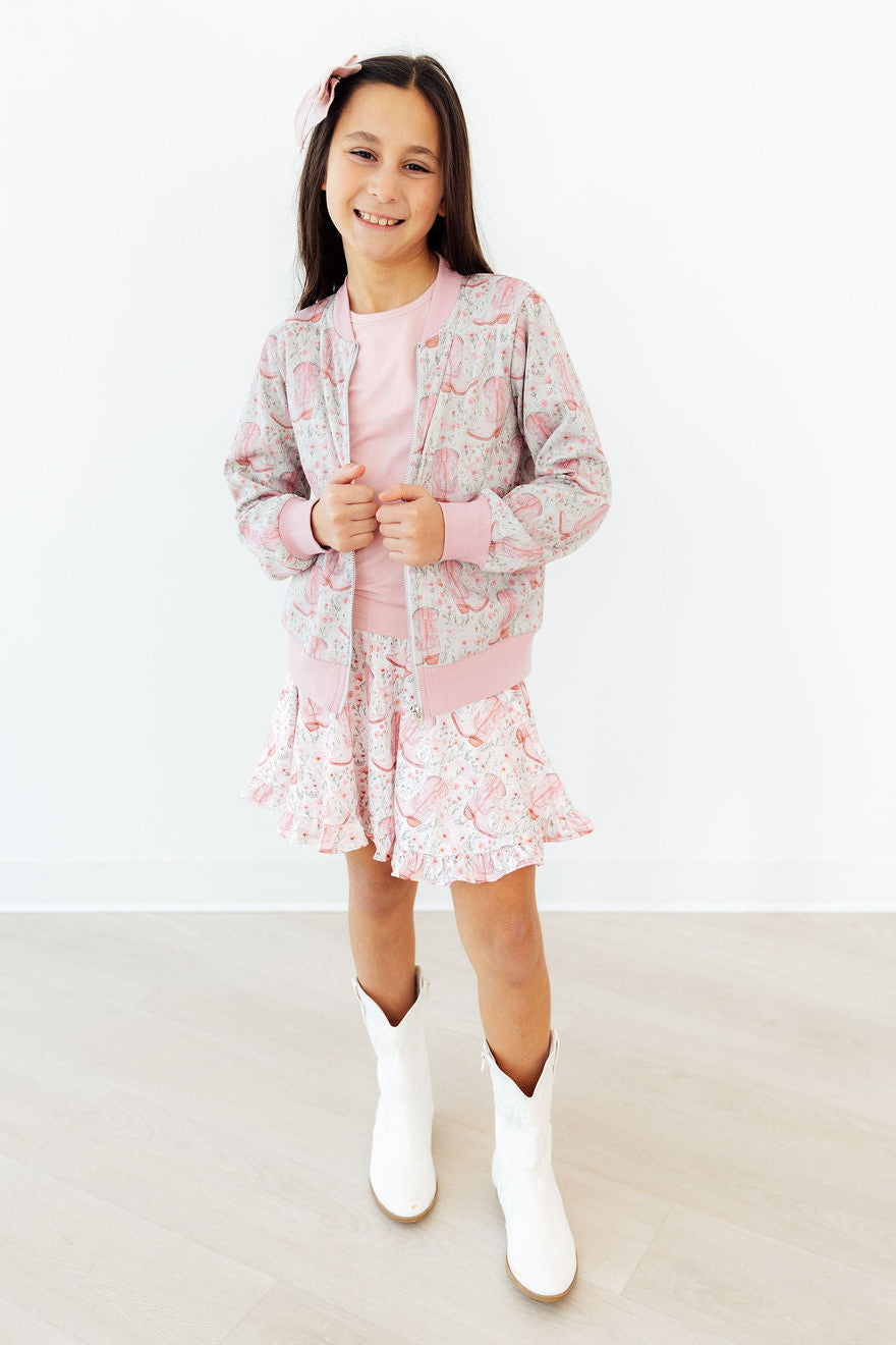Mila & Rose ® Country Girl Ruffle Twirl Skort — lifestyle context