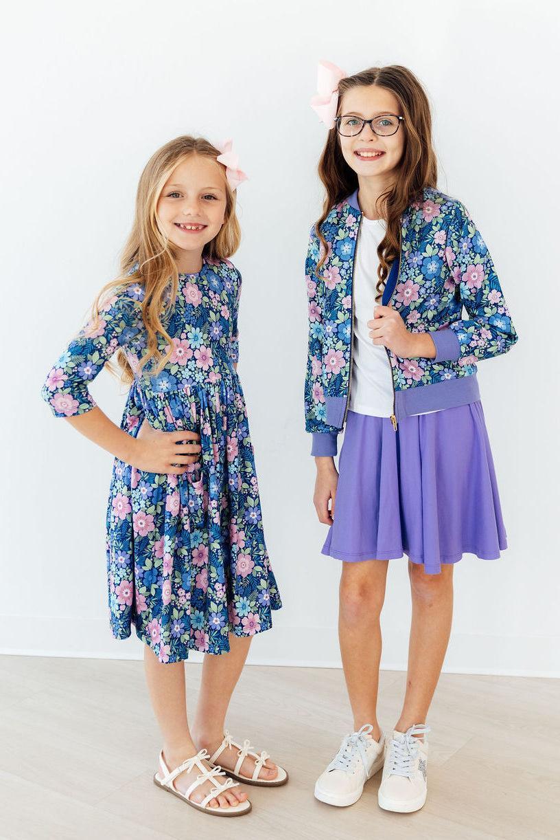 Mila & Rose ® Whimsy Satin Jacket — detail close-up