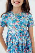 Mila & Rose ® Blooming in Wonderland S/S Pocket Twirl Dress — main product shot