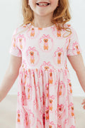 Mila & Rose ® Girl's Best Friend S/S Pocket Twirl Dress — main product shot