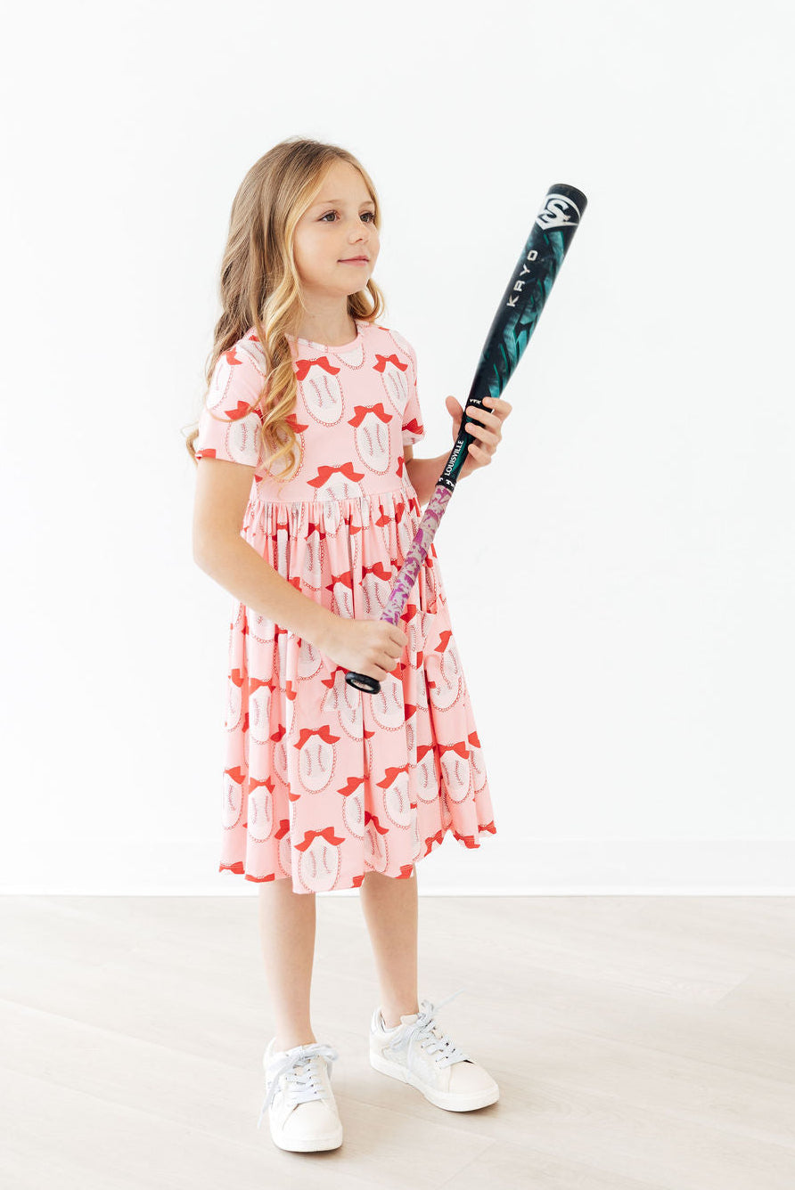 Mila & Rose ® Pitcher Perfect S/S Pocket Twirl Dress — lifestyle context