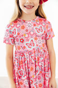 Mila & Rose ® Hippie Sissy S/S Pocket Twirl Dress — main product shot