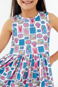 Mila & Rose ® Amalfi Adventure Tank Twirl Dress — main product shot
