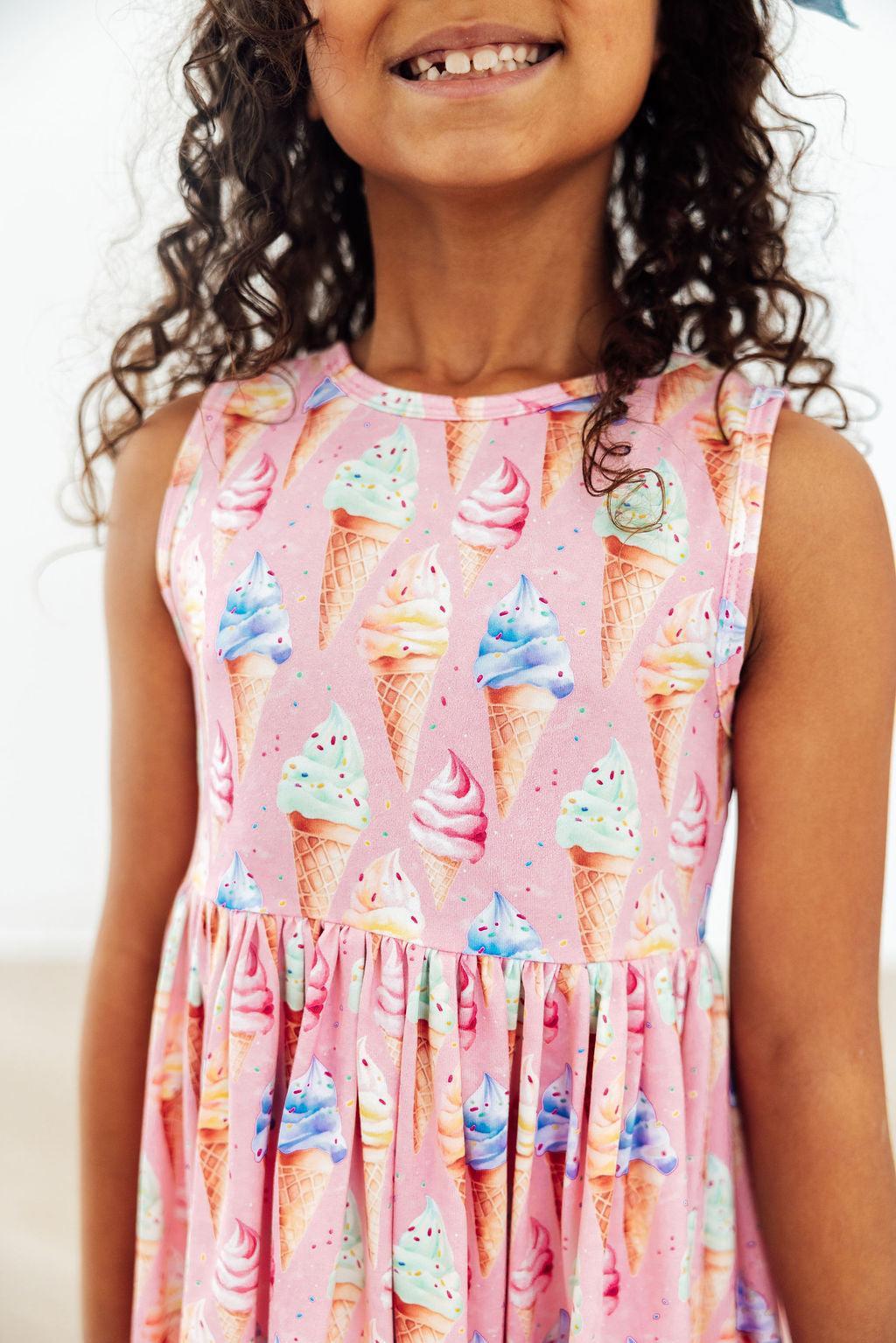 Mila & Rose ® Ice Cream Dreams Tank Twirl Dress — main product shot