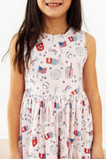 Mila & Rose ® Born in the USA Tank Twirl Dress — main product shot
