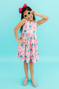 Mila & Rose ® Pink Gator-ade Tank Twirl Dress — main product shot