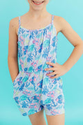 Mila & Rose ® Ocean Harbor Strappy Play Romper — main product shot
