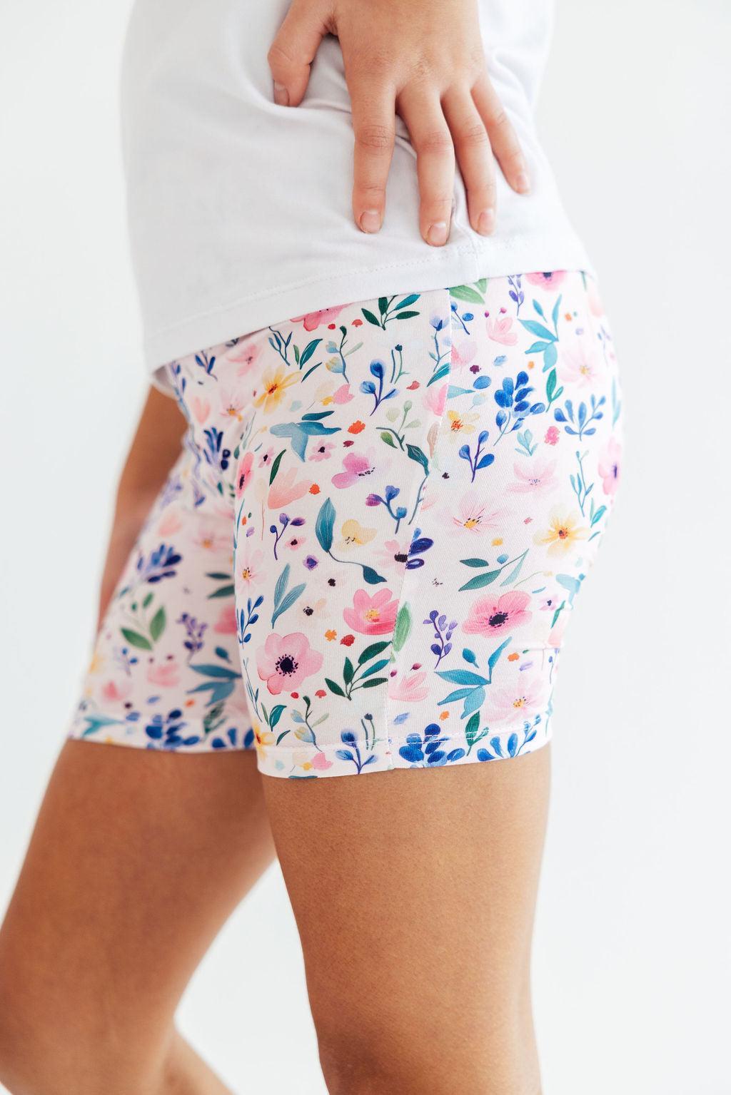 Mila & Rose ® Morning Meadows Twirl Shorts — back view