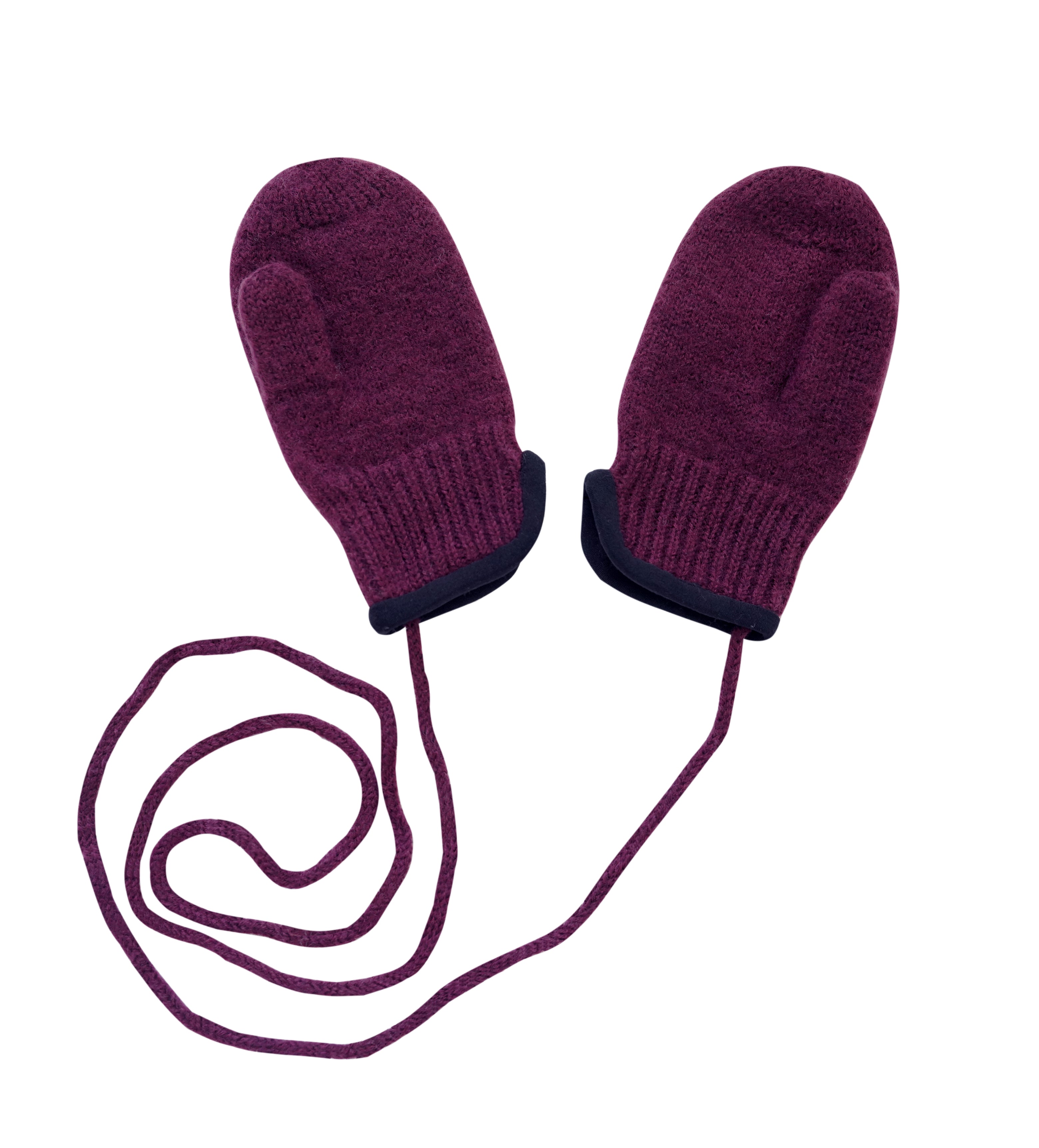 tittimitti tittimitti® 100% Virgin Wool Baby Toddler Kids Thumbed Mittens OEKO-TEX Standard 100 — alternative angle